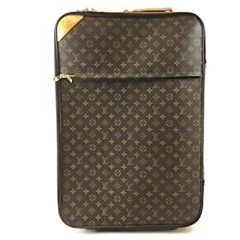 Louis Vuitton-Louis Vuitton Pegase Luggage 65 Monogram canvas-Brown