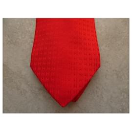 Hermès-new hermès tie 2021 Avec boîte-Red