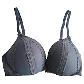 La Perla Triangle Bra 85D grey Dark grey