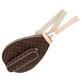 Louis Vuitton-Copri racchetta da tennis LV-Marrone