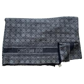 Dior sciarpa Grigio