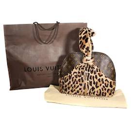 Louis Vuitton-Louis Vuitton Alma Leopard Monogramm Azzedine Alaïa Limited Edition-Braun