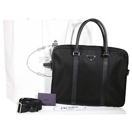 Serviette Prada Nylon Noir Noir