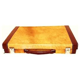 Hermès-Rare Vintage Mallette de Toilette de Voyage-Beige