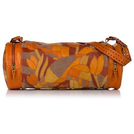 Mulberry Orange Leder Reisetasche Mehrfarben  Orange