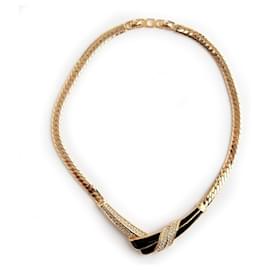 Christian Dior-Necklace-Golden