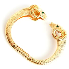 Kenneth Jay Lane-KJL zodiac gold bracelet-Golden