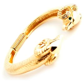 Kenneth Jay Lane-KJL zodiac gold bracelet-Golden