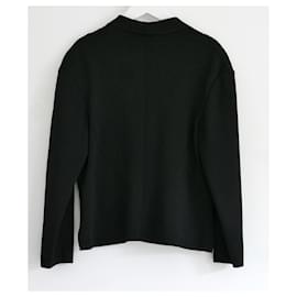 Chanel-Chanel Black Knit Jacket-Black