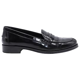 Tod's-Tod's Loafers in Black Leather-Black