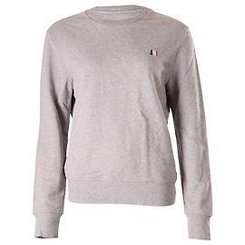 Sudadera con cuello redondo Ami Paris de algodón gris Gris