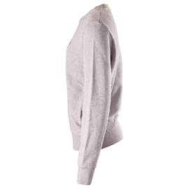 Ami Paris-Ami Paris Sweatshirt em algodão cinza-Cinza