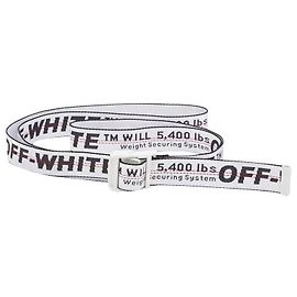 Off White Off-White Industrial Belt in White Polyamide White
