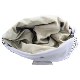 Stella Mc Cartney-Stella McCartney Falabella Tote Bag in Grey Recycled Polyester-Grey