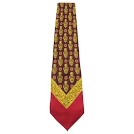 Gianni Versace Corbata Seda Estampado Multicolor Otro