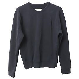 Maison Martin Margiela Maison Margiela Pullover aus schwarzer Baumwolle Schwarz