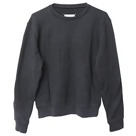 Maison Martin Margiela Jersey de Maison Margiela con codera de algodón negro Negro