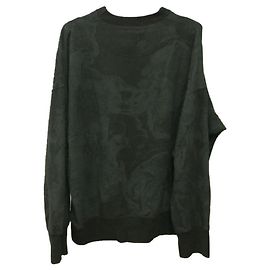 Vivienne Westwood MAN Sweatshirt / 48 / Cotton / Gray / Total pattern / Orb / Marble Grey