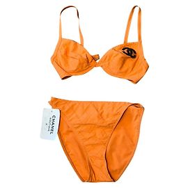 Chanel Collettore 90S Nero Arancione