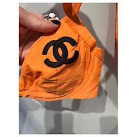 Chanel-Collettore 90S-Nero,Arancione