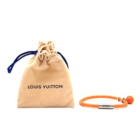 Louis Vuitton-Taille du bracelet Louis Vuitton Orange Monogram Hang It 21-Orange