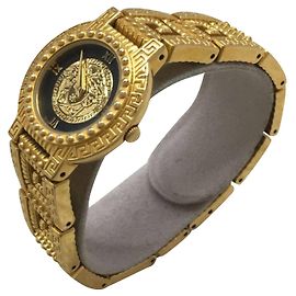 Orologio da polso con gioielli Medusa Gianni Versace D'oro
