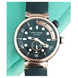 Louis Vuitton-Automatic watches-Black
