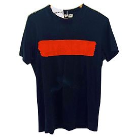 Givenchy 20 AW Latex Logo Band Tee Black