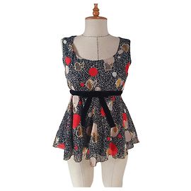 Anna Sui Silk Top Multi Color Multiple colors