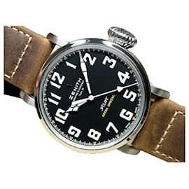 Zénith-ZENITH Pilot's Type20 Extra Special stainless Genuine goods Mens-Black