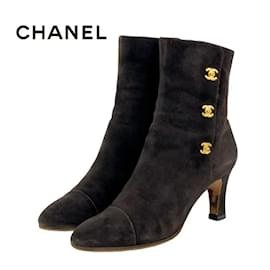 Chanel-Boots-Brown