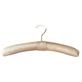 Percha Hermès de seda beige Beige