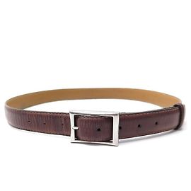 BELT BERLUTI CLASSIC SIZE 95 BROWN LEATHER BELT Brown