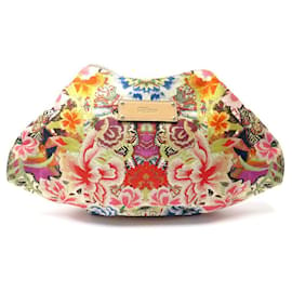 Alexander Mcqueen-NUOVA BORSA A MANO ALEXANDER MCQUEEN MANTA POUCH 301870 NUOVA BORSA IN TELA-Multicolore