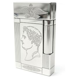 SILVER ST DUPONT SACRE DE NAPOLEON LIGHTER 016468 Line 2 ED LIMITED LIGHTER Silvery