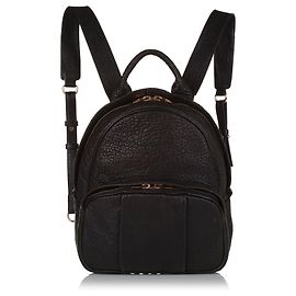 Alexander Wang schwarzer Dumbo-Lederrucksack Schwarz