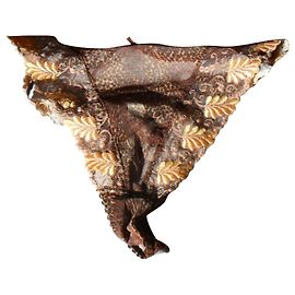 Autre Marque String en dentelle Simone Pérèle Marron Taille 40 Marron
