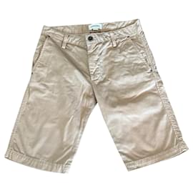 Diesel-Boy Shorts-Beige,Silver hardware