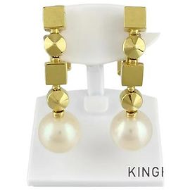 Bulgari Orecchini Bianco Gold hardware