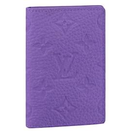 Louis Vuitton-Organizador de bolsillo LV violeta-Púrpura