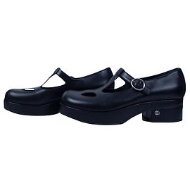 New with tag Gucci Mary Jane chunky heel pumps T 39 Black