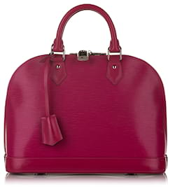 Louis Vuitton-Louis Vuitton Pink Epi Alma PM-Pink