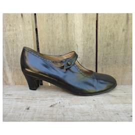 Autre Marque-Zapatos Mary Jane Laure Bassal p 37-Negro