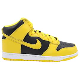 Nike-Nike Dunk High Varsity Milho em couro amarelo-Outro