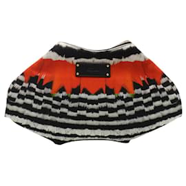 Alexander Mcqueen-Colorful Print Satin Clutch-Other