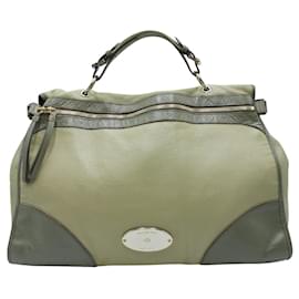 Mulberry-Light Green Tote/ Shoulder Bag-Green