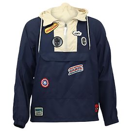 Coach X Marvel Anorak in Navy Blue Nylon Navy blue