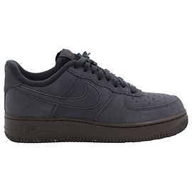 Nike Air Force 1 Winter Premium en Off Noir Dark Chocolate Suede Gris