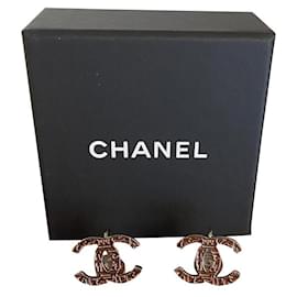 Chanel-Chanel clip earrings-Silver hardware