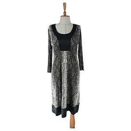 Robe imprimé serpent Laurèl Multicolore